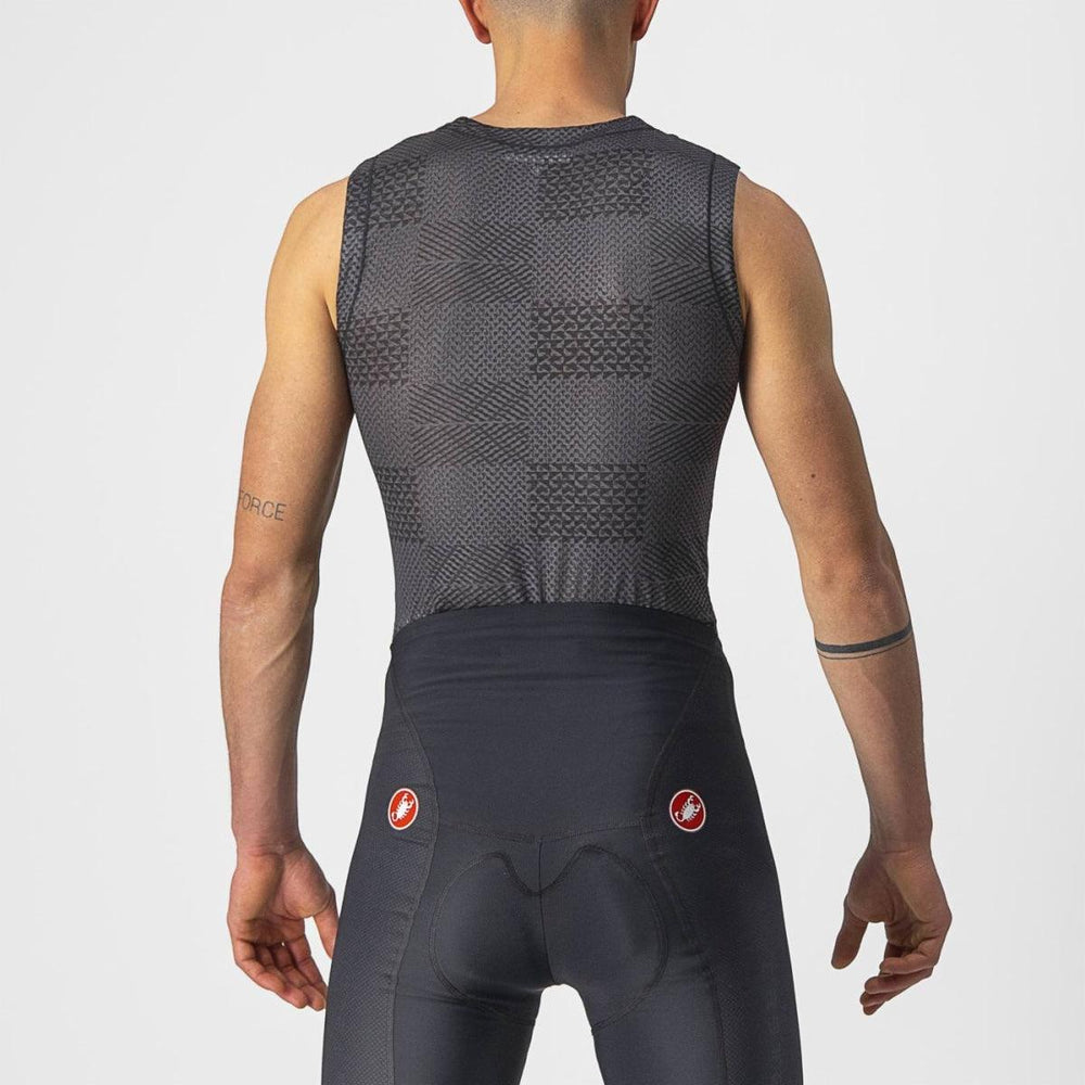 Castelli Pro Mesh Mens Cycling Baselayer (Black) - BUMSONTHESADDLE