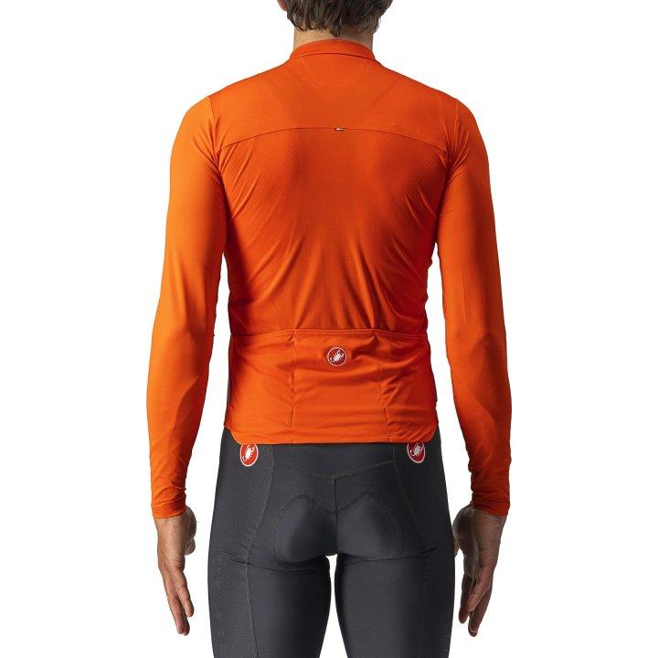 Castelli Prologo 7 Mens Cycling Jersey (Fiery Red/Light Black Ivory) - BUMSONTHESADDLE