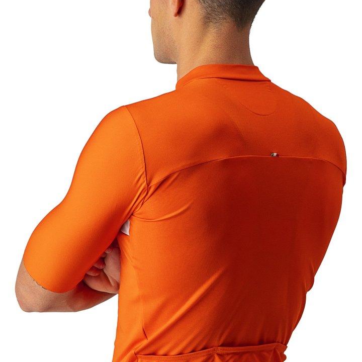 Castelli Prologo 7 Mens Cycling Jersey (Fiery Red/Light Black/Ivory) - BUMSONTHESADDLE