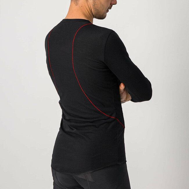 Castelli Prosecco Teck Baselayer (Black) - BUMSONTHESADDLE