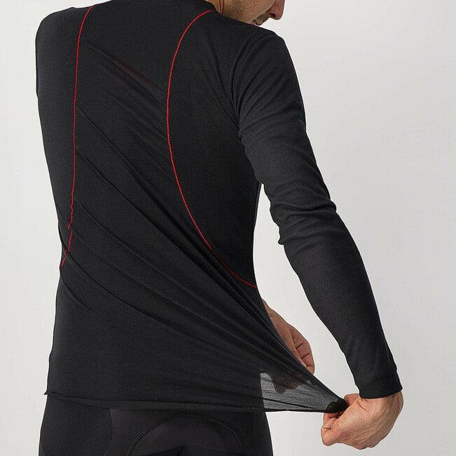 Castelli Prosecco Teck Baselayer (Black) - BUMSONTHESADDLE