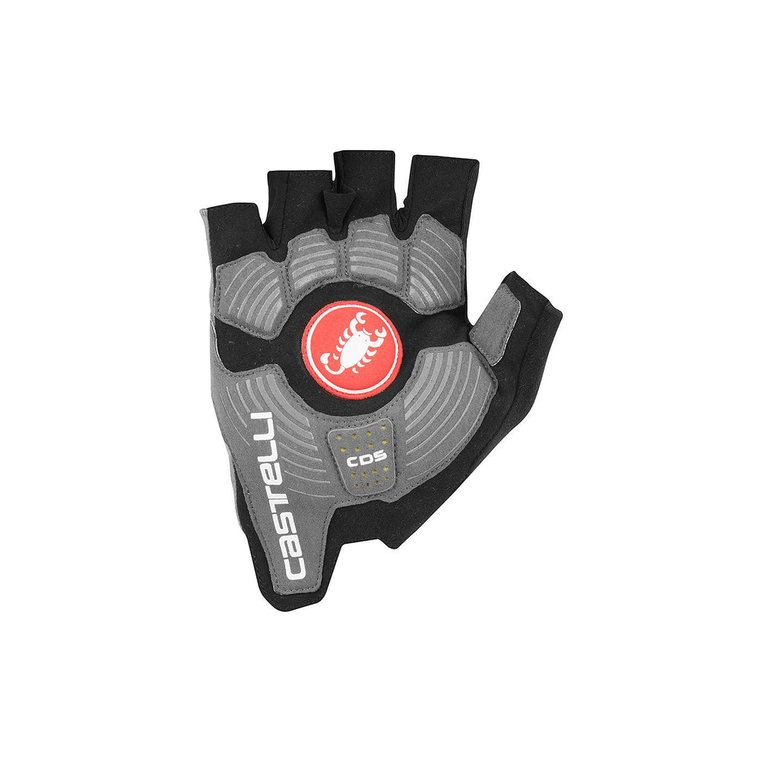 Castelli Rosso Corsa Espresso Mens Cycling Gloves (Black) - BUMSONTHESADDLE