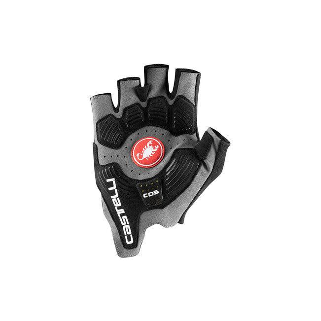 Castelli Rosso Corsa Pro V Mens Cycling Gloves (Dark Gray) - BUMSONTHESADDLE