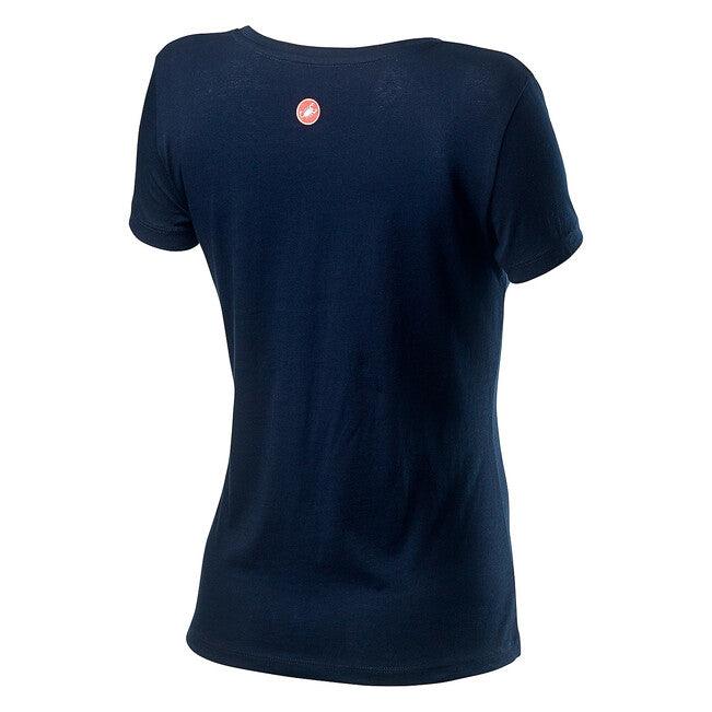 Castelli Sarta T-shirt (Dark Infinity Blue) - BUMSONTHESADDLE