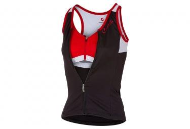 Castelli Solare Top (Black/White/Red) - BUMSONTHESADDLE