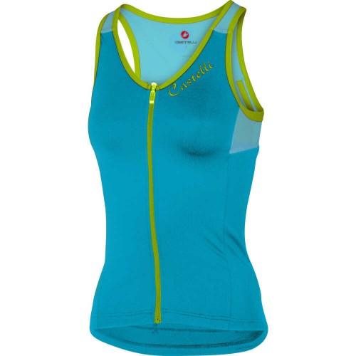 Castelli Solare Top (Caribbean/Pastel Blue/Yellow) - BUMSONTHESADDLE