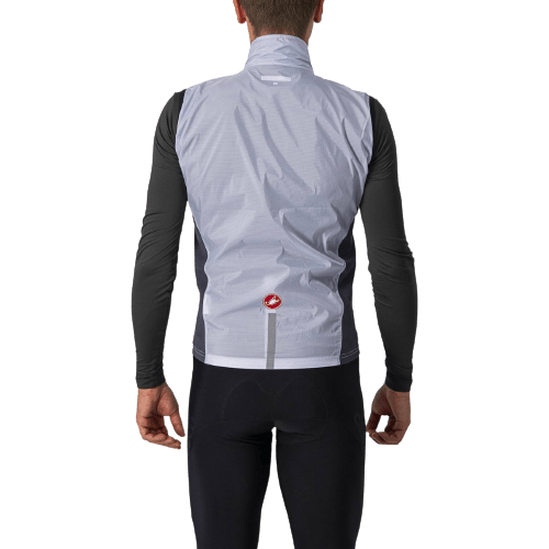 Castelli Squadra Stretch Mens Cycling Jacket (Silver Gray/Dark Gray) - BUMSONTHESADDLE