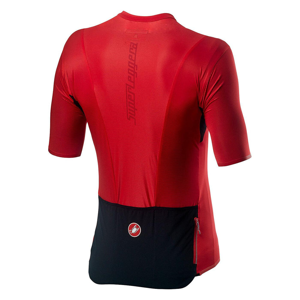 Castelli Superleggera 2 Mens Cycling Jersey (Red) - BUMSONTHESADDLE