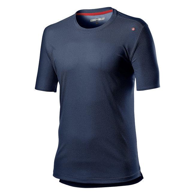 Castelli Tech Tee (Dark Infinity Blue) - BUMSONTHESADDLE