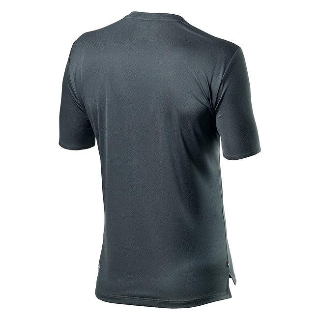 Castelli Tech Tee (Tempest Grey) - BUMSONTHESADDLE