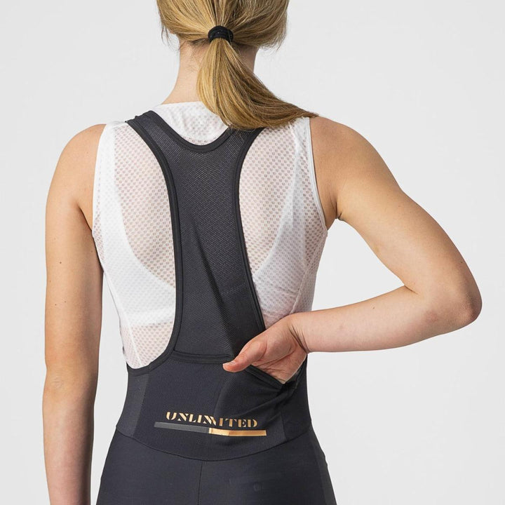 Castelli Unlimited Womens Cycling Bibshorts (Black) - BUMSONTHESADDLE