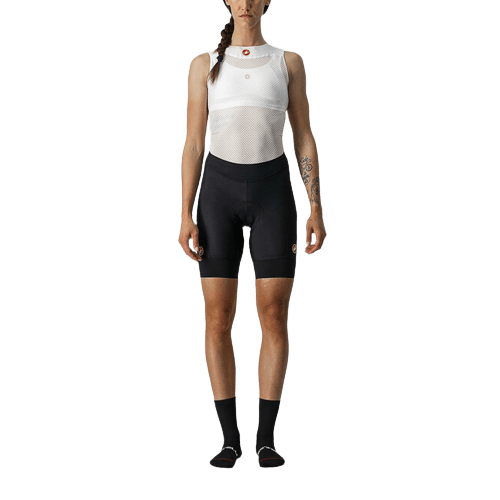 Castelli Velocissima 2 Womens Cycling Shorts (Black/Dark Gray) - BUMSONTHESADDLE