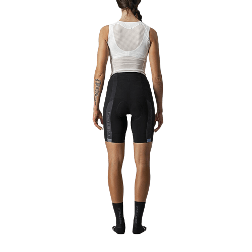 Castelli Velocissima 2 Womens Cycling Shorts (Black/Dark Gray) - BUMSONTHESADDLE