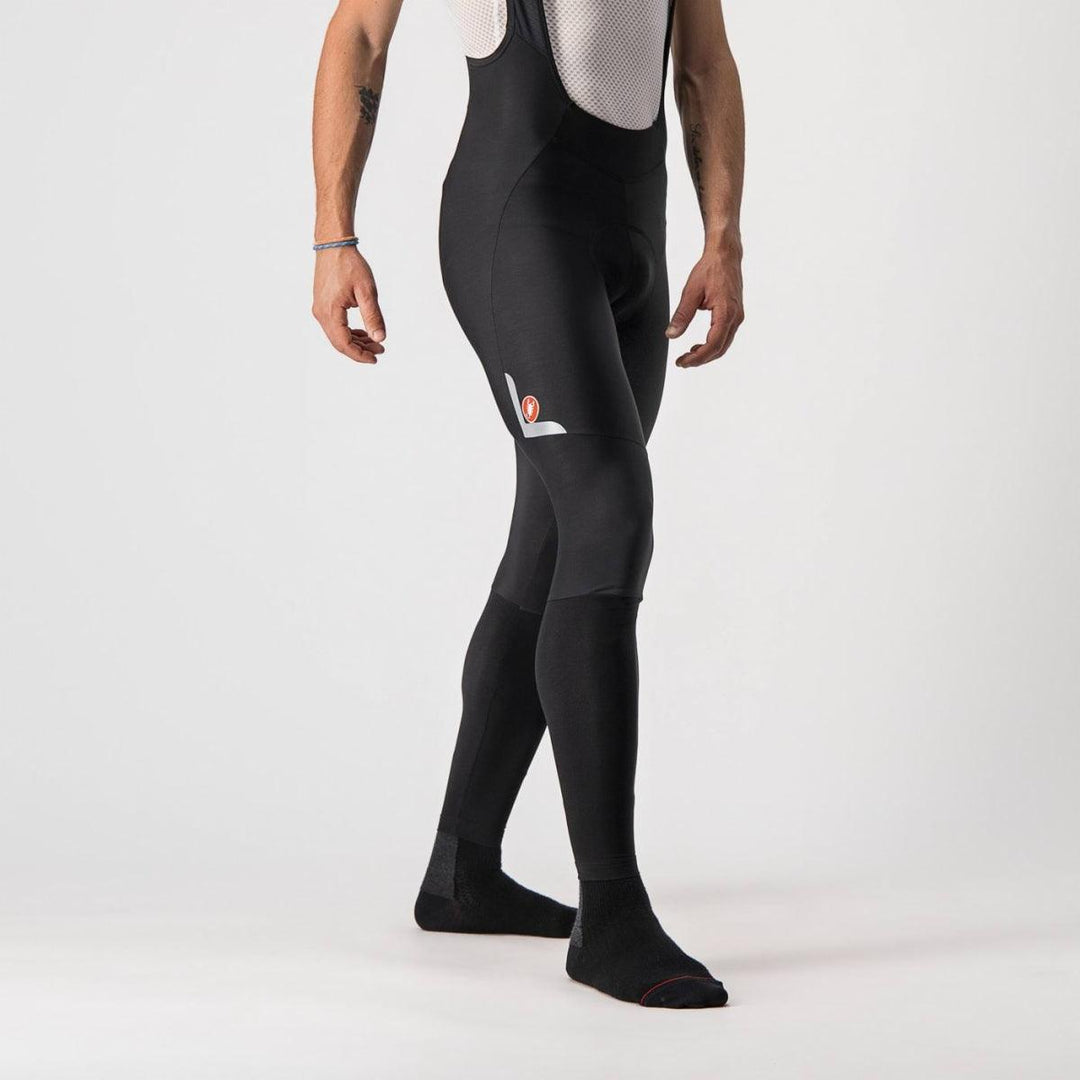 Castelli Velocissimo 5 Mens Cycling Bib Tight (Black/Silver Reflex) - BUMSONTHESADDLE