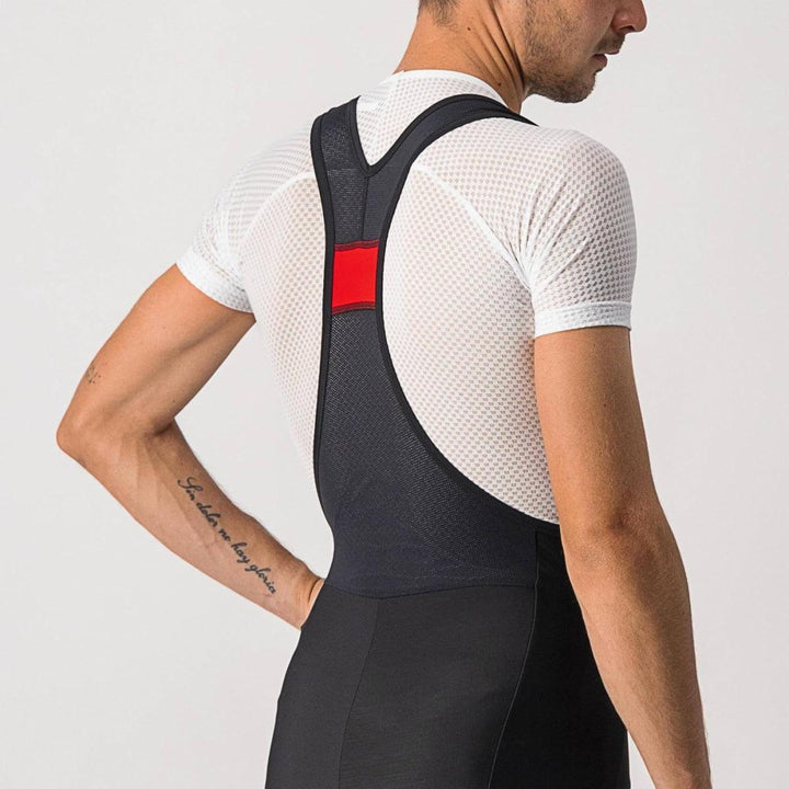 Castelli Velocissimo 5 Mens Cycling Bib Tight (Black/Silver Reflex) - BUMSONTHESADDLE