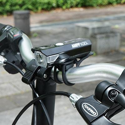 Cateye AMPP 100 Front Light (Black) - BUMSONTHESADDLE