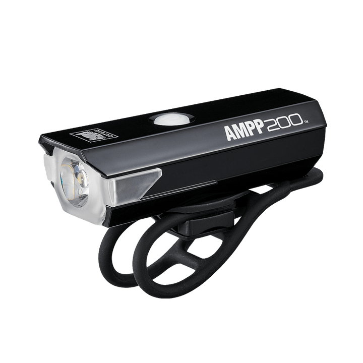 Cateye AMPP 200 Front Light (Black) - BUMSONTHESADDLE