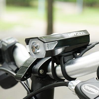 Cateye AMPP 200 Front Light (Black) - BUMSONTHESADDLE