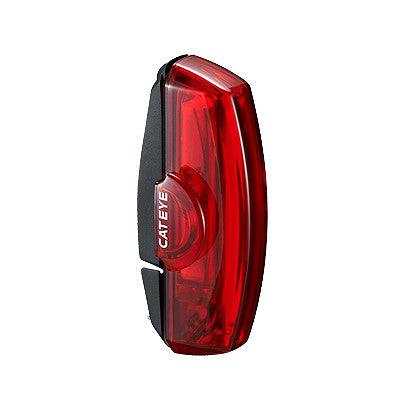 Cateye Rapid X2 Kinetic 15 Rear Light (Black) - BUMSONTHESADDLE