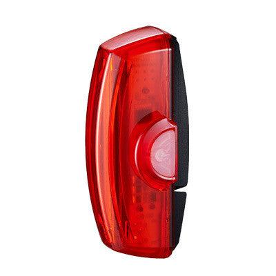 Cateye Rapid X2 Kinetic 15 Rear Light (Black) - BUMSONTHESADDLE