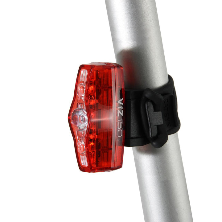 Cateye VIZ 150 Rear Light (Black) - BUMSONTHESADDLE