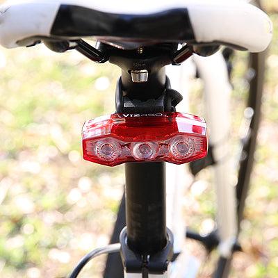 Cateye VIZ450 TL-LD820 Rear Light - BUMSONTHESADDLE