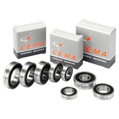 Cema 6002 Chrome Steel Wheel Bearing - BUMSONTHESADDLE