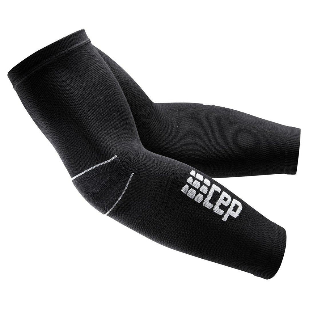CEP Compression Arm Sleeve (Black/Grey) - BUMSONTHESADDLE