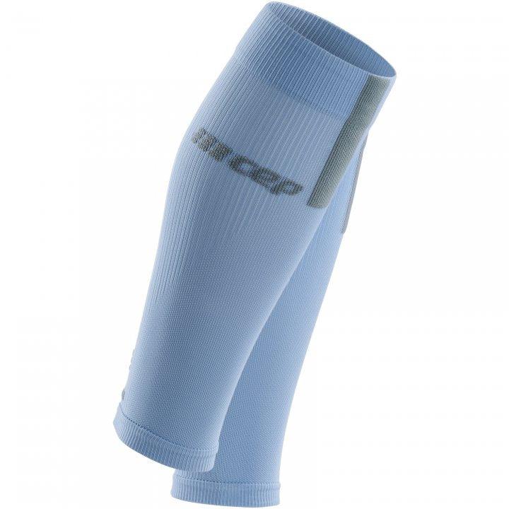 Cep Compression Calf Sleeves 3.0 (Sky/Grey) - BUMSONTHESADDLE