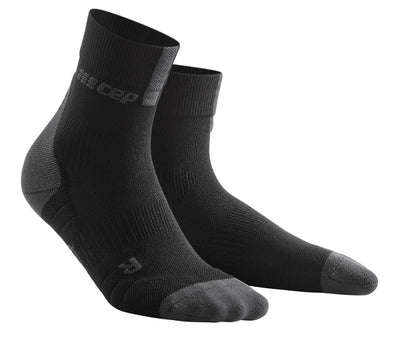 CEP Compression Short Socks 3.0 (Black/Dark Grey)