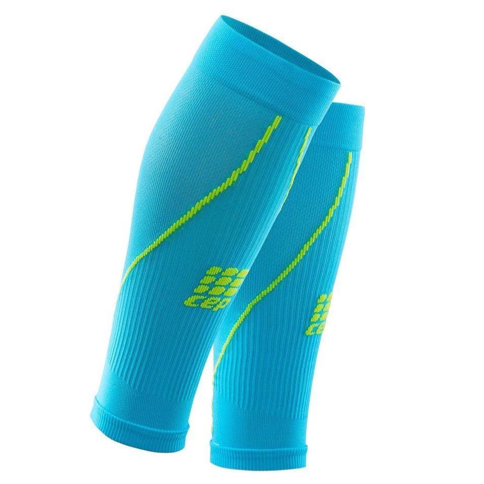 CEP Compression Pro+ Calf Sleeves 2.0 (Hawaii Blue/Green) - BumsOnTheSaddle