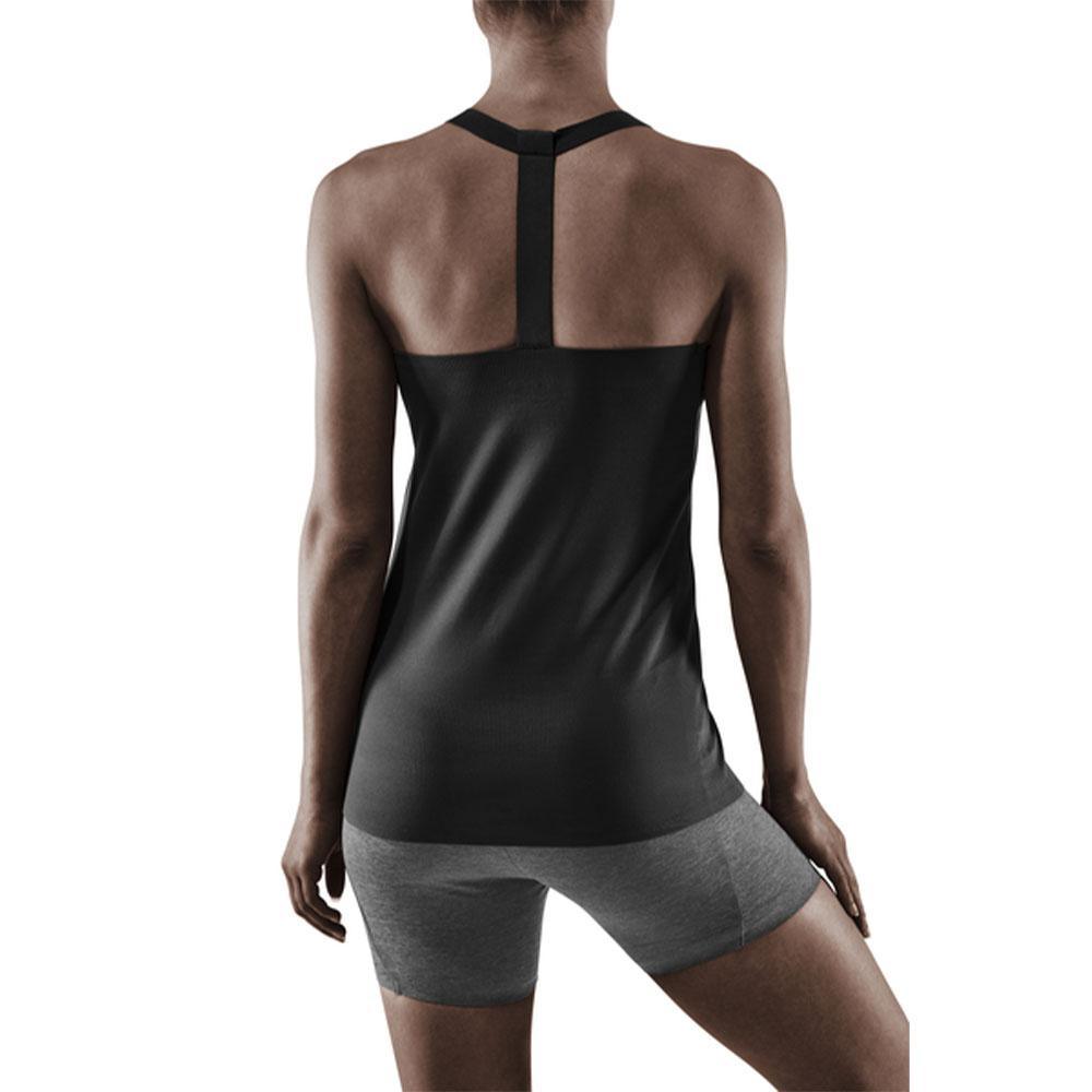 CEP Compression Training Tank Top (Black) - BUMSONTHESADDLE
