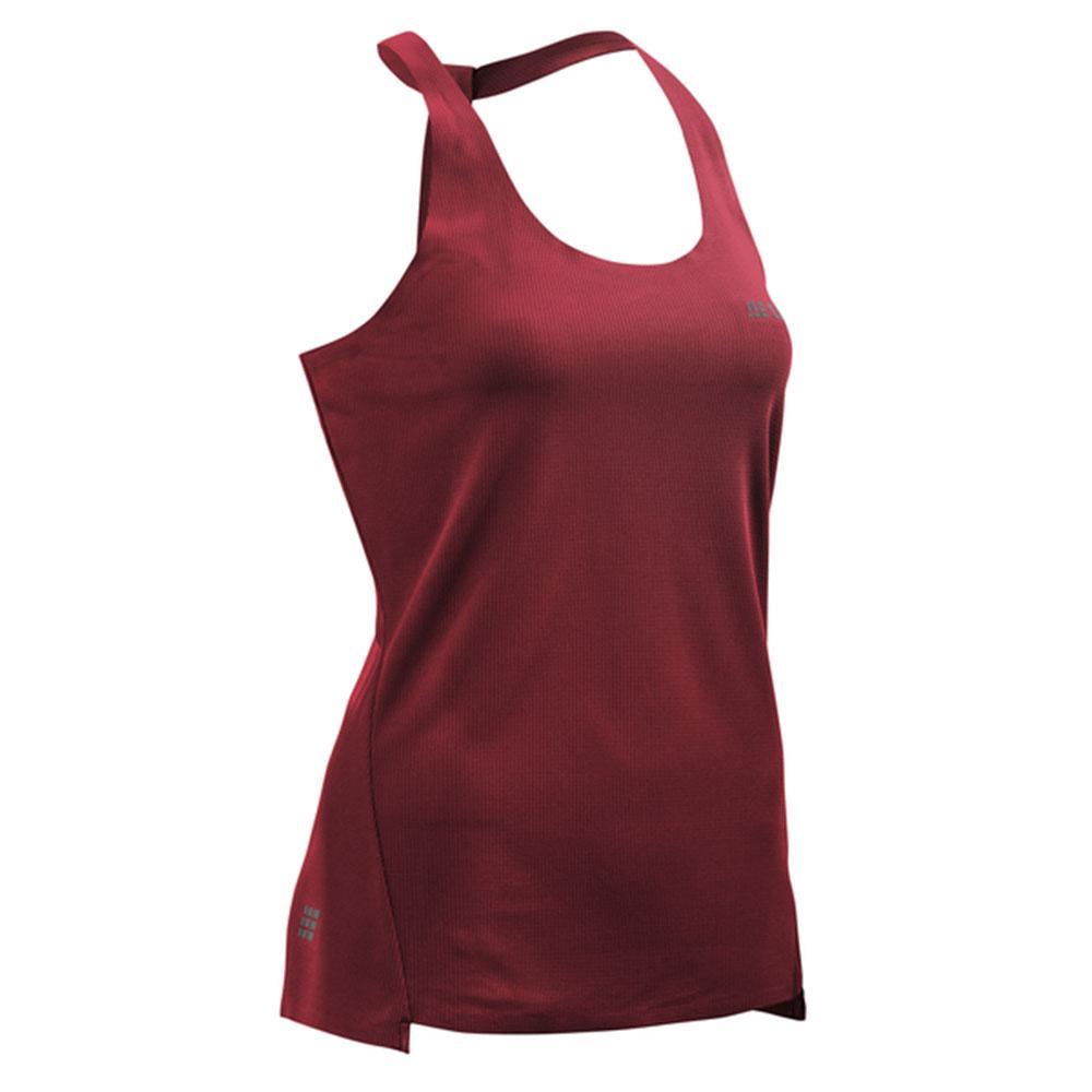 CEP Compression Training Tank Top (Cardio Cherry) - BUMSONTHESADDLE