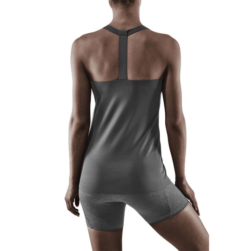 CEP Compression Training Tank Top (Grey) - BUMSONTHESADDLE