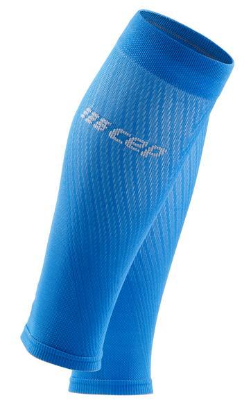 Cep Compression Ultralight Calf Sleeves (Electric Blue/Light Grey) - BUMSONTHESADDLE