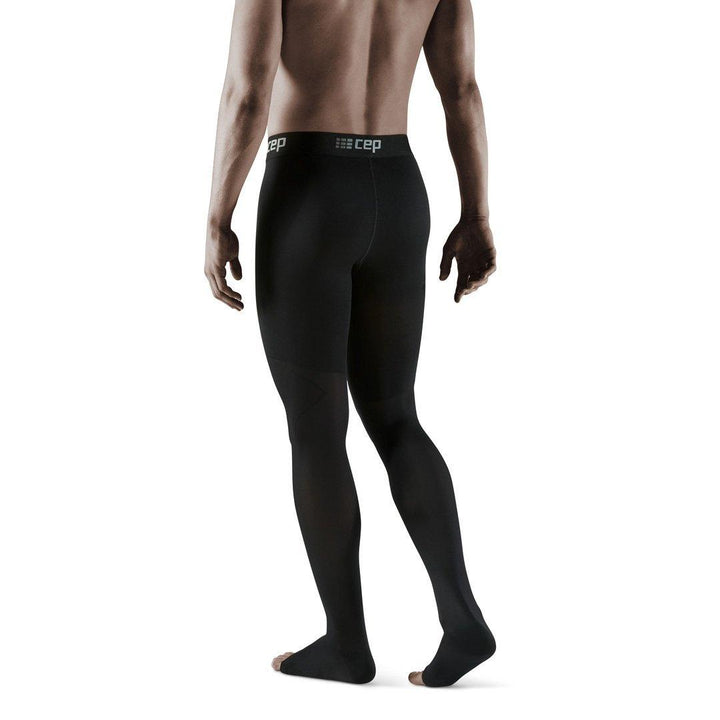 CEP Recovery Pro Mens Compression Tights (Black) - BUMSONTHESADDLE