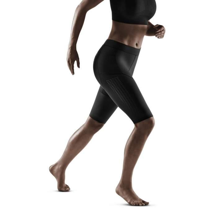 CEP Run 3.0 Womens Compression Shorts (Black) - BUMSONTHESADDLE