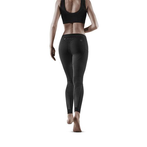 CEP Run 3.0 Womens Compression Tights (Black) - BUMSONTHESADDLE