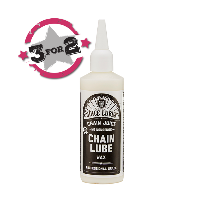 Juice lubes Dry Weather Wax Chain Lube (3 for 2 Offer)