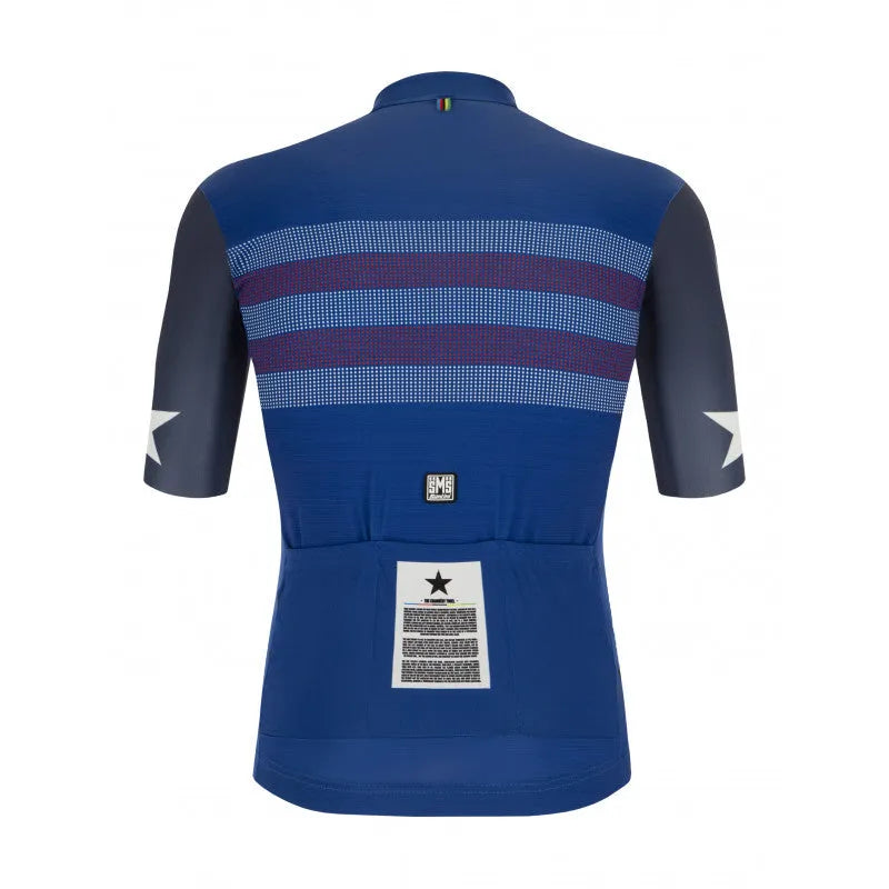 Santini Chambery 1989 Mens Cycling Jersey (Print)