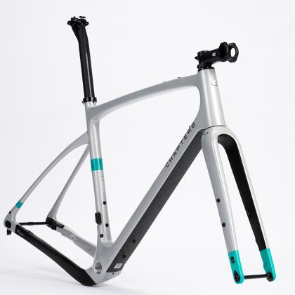 Chapter 2 AO Disc Brake Frameset (Silver Matt) - BUMSONTHESADDLE