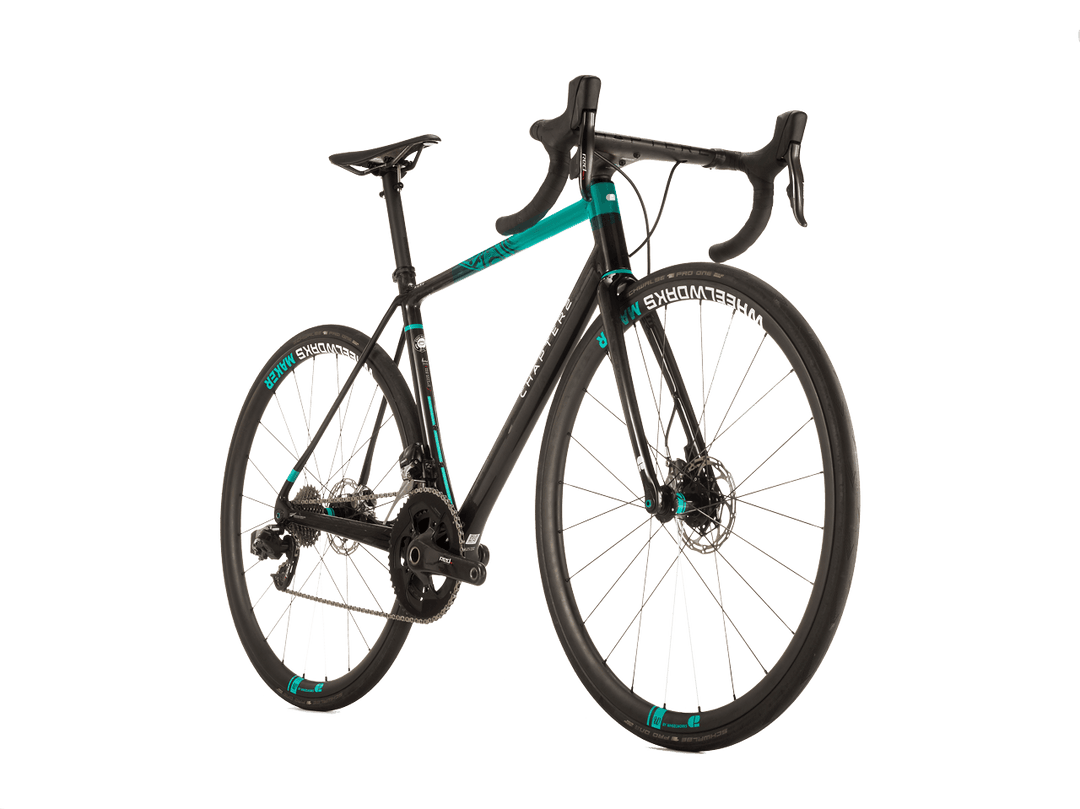 Chapter2 HURU Disc Brake Frameset (Aqua/UD) - BUMSONTHESADDLE