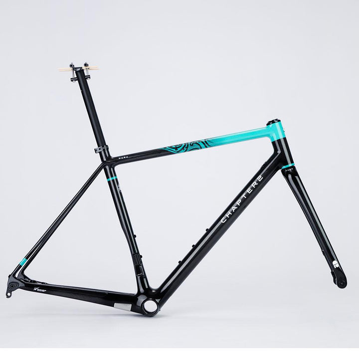 Chapter2 HURU Disc Brake Frameset (Aqua/UD) - BUMSONTHESADDLE