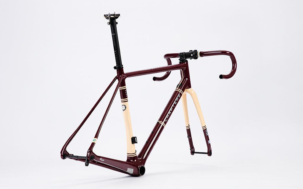 Chapter2 Huru Disc Brake Frameset (Maroon) - BUMSONTHESADDLE