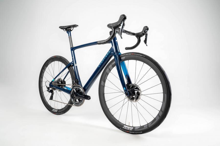 Chapter2 TOA Race Disc Brake Frameset (Blue/Cyan) - BUMSONTHESADDLE