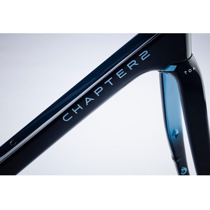 Chapter2 TOA Race Disc Brake Frameset (Blue/Cyan) - BUMSONTHESADDLE