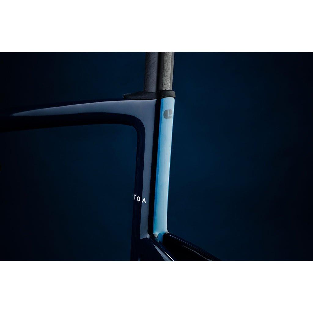 Chapter2 TOA Race Disc Brake Frameset (Blue/Cyan) - BUMSONTHESADDLE