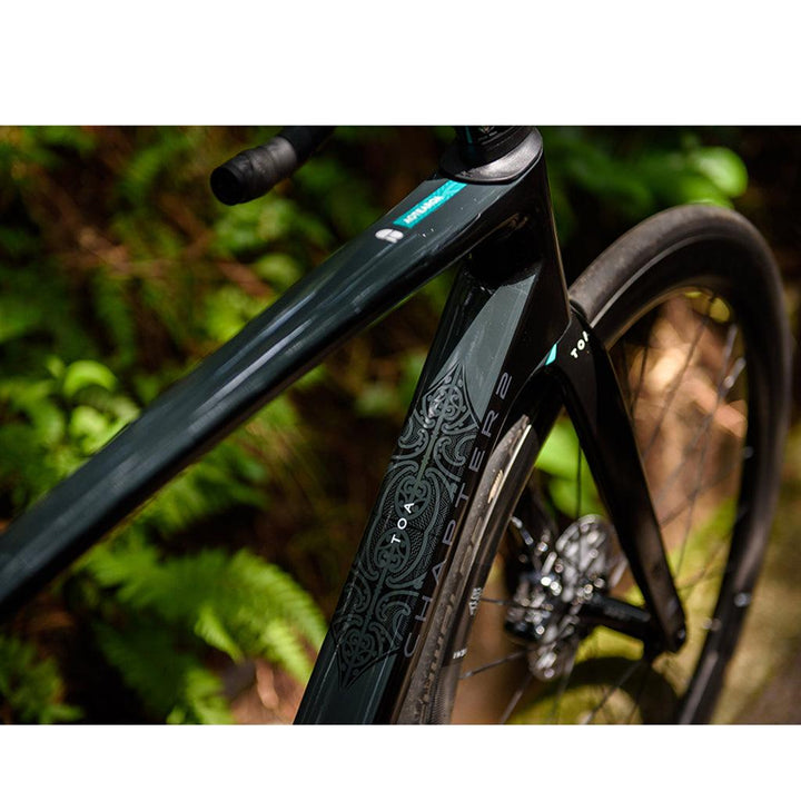 Chapter2 TOA Race Disc Brake Frameset (Glossy Black) - BUMSONTHESADDLE