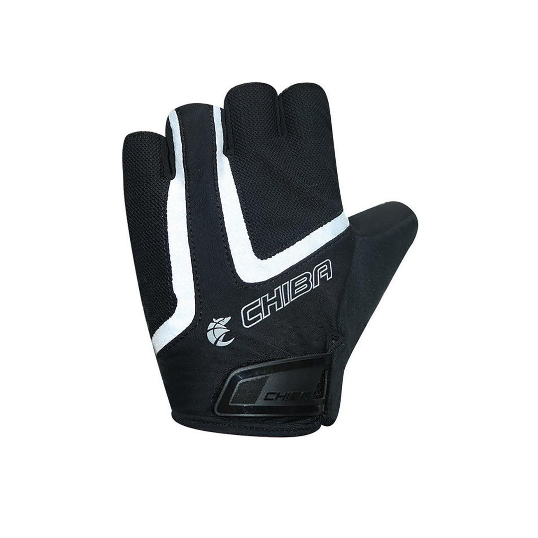 Chiba Gel Air Reflex Mens Cycling Gloves (Black) - BUMSONTHESADDLE