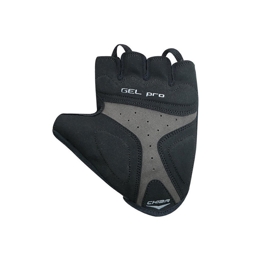 Chiba Gel Air Reflex Mens Cycling Gloves (Black) - BUMSONTHESADDLE
